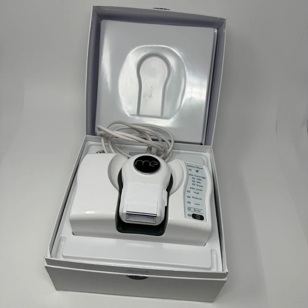 mē elōs Professional Hair Removal System Iluminage Beauty HU-FG00501 White